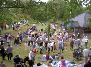 Midsommar parken 2009